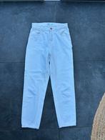 Witte mom jeans, Wit, Zo goed als nieuw, W28 - W29 (confectie 36), Bershka