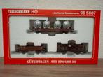 Fleischmann 96 5807 Wagon Set - 3 Stuks, Hobby en Vrije tijd, Modeltreinen | H0, Gelijkstroom, Fleischmann, Ophalen of Verzenden