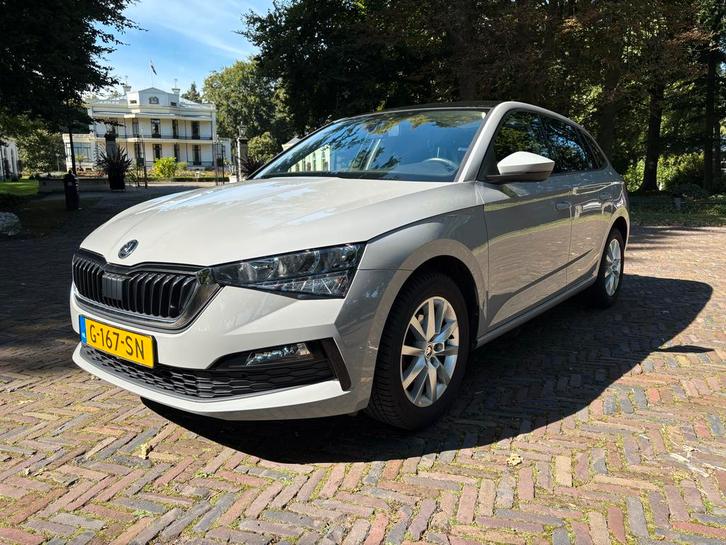 Skoda Scala 1.0 TSI Greentech 116pk 2019 Grijs, Auto's, Skoda, Particulier, Scala, ABS, Airbags, Airconditioning, Android Auto