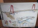 Posters Willemsbrug Rotterdam, Ophalen, Deurposter of groter, Rechthoekig Liggend, Zo goed als nieuw