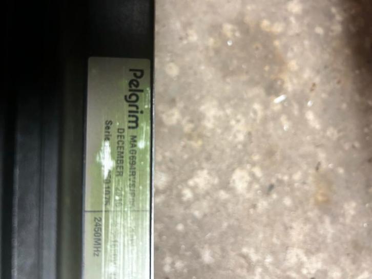 Pelgrim combi magnetron te koop, Witgoed en Apparatuur, Ovens, Gebruikt, Inbouw, 60 cm of meer, Magnetronfunctie, Ophalen