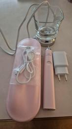 Philips Sonicare tandenborstel, case en oplader + oplaadglas, Sieraden, Tassen en Uiterlijk, Uiterlijk | Mondverzorging, Ophalen of Verzenden