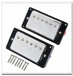 GRATIS VERZENDING!! set humbucker set neck en bridge chroom, Muziek en Instrumenten, Instrumenten | Onderdelen, Nieuw, Elektrische gitaar