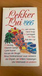Lekker lui 1995  G.L. Van Lennep Henri Knap S. Carmiggelt, Ophalen of Verzenden