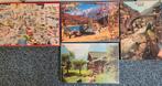 4 Jumbo Legpuzzels - 1000 Stukjes, Hobby en Vrije tijd, Ophalen of Verzenden, 500 t/m 1500 stukjes, Gebruikt, Legpuzzel