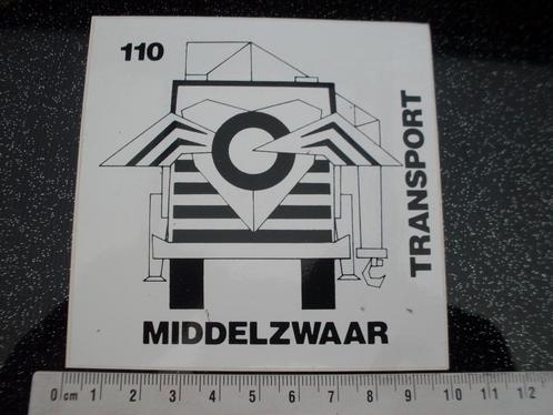 sticker squadron 110 middelzwaar transport logo embleem, Verzamelen, Stickers, Zo goed als nieuw, Bedrijf of Vereniging, Verzenden
