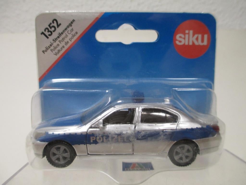 BMW 5-serie Polizei Streifenwagen Siku 1352, Hobby en Vrije tijd, Ophalen, Nieuw, Auto