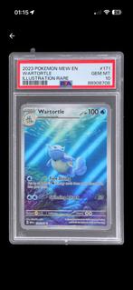 Wartortle 171 2023 Mew EN PSA 10, Ophalen of Verzenden, Zo goed als nieuw