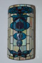 (Nr.457) 2 prachtige art-deco wandlampen met glasmozaiek, Ophalen, Zo goed als nieuw, Glas