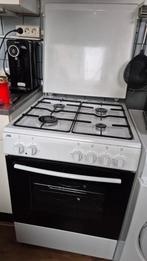 Gasfornuis met Oven, Witgoed en Apparatuur, Fornuizen, Ophalen, Gebruikt, 4 kookzones, Gas
