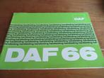 Instructieboek DAF 66 1100, DAF 66 1300  Marathon 10-1974, Auto diversen, Ophalen of Verzenden