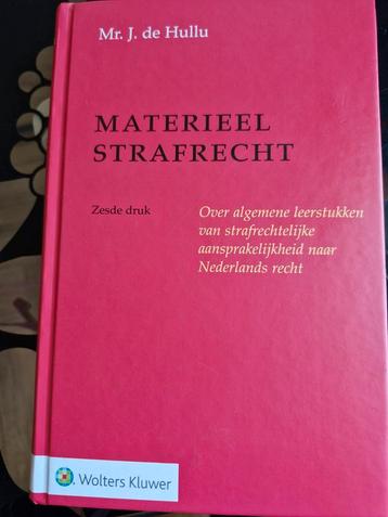 J. de Hullu - Materieel strafrecht beschikbaar voor biedingen