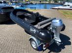 Wally 370 tourbootje (nieuw staat), Watersport en Boten, Rubberboten, Zo goed als nieuw, Benzine, Minder dan 70 pk, Overige materialen