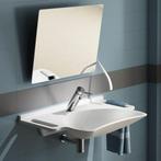 Delabie  510201N  kantelbare badkamerspiegel met hendel, Nieuw, Ophalen of Verzenden, 75 tot 100 cm, Minder dan 100 cm