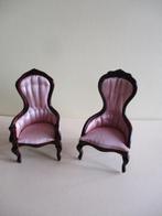 poppenhuis twee mooie stoelen, Ophalen of Verzenden, Zo goed als nieuw, Decoratie