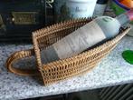 Antieke wijnschenk mand, wijnschenker, wijn, Verzamelen, Ophalen of Verzenden, Frankrijk, Overige typen