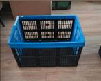 Opvouwbare boodschappen krat, Doe-het-zelf en Verbouw, Kratten en Dozen, Ophalen, Zo goed als nieuw, Krat, Opvouwbaar