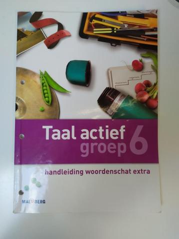 Taal Actief - Groep 6 - Handleiding Woordenschat Extra. beschikbaar voor biedingen