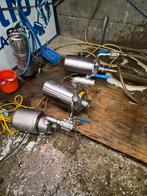 Melkpomp, rvs, 3 fase,, Ophalen