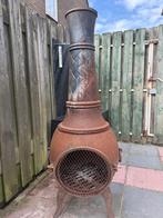 Gietijzeren tuinhaard, Ophalen, Gebruikt