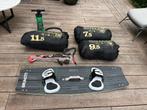 Kitesurf set Best Kahoona 7,5 + 9,5 + 11,5 bar, leach, board, Watersport en Boten, Kitesurfen, Twintip, Ophalen, Gebruikt, Kitesurf-set