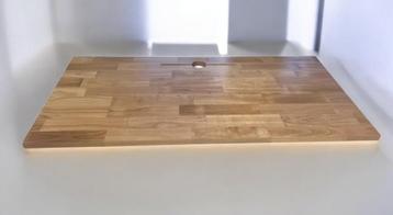 ACTIE Houten bladen voor tafel/bureu122x60x2,5 cm, 8000stuks - afbeelding 1