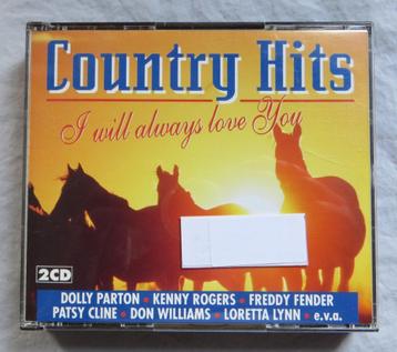 2CD - Country Hits - I will always love you (40 tracks)