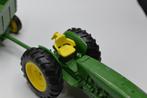 ERTL John Deere trekker tractor met kar, Gebruikt, -, Ophalen of Verzenden, ERTL