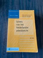 Schets van het Nederlandse arbeidsrecht 26e druk, Boeken, Verzenden, Alpha, WO