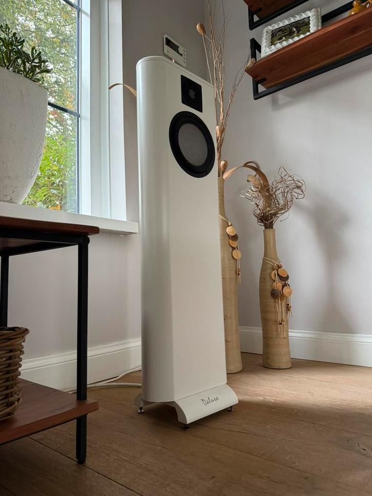 Accuton Daluso Dutch Statement XL, Audio, Tv en Foto, Luidsprekers, Zo goed als nieuw, Front, Rear of Stereo speakers, 120 watt of meer