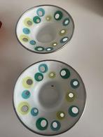 Ikea emaille waxinelichtje houders, Overige kleuren, Ophalen of Verzenden, Zo goed als nieuw, Metaal