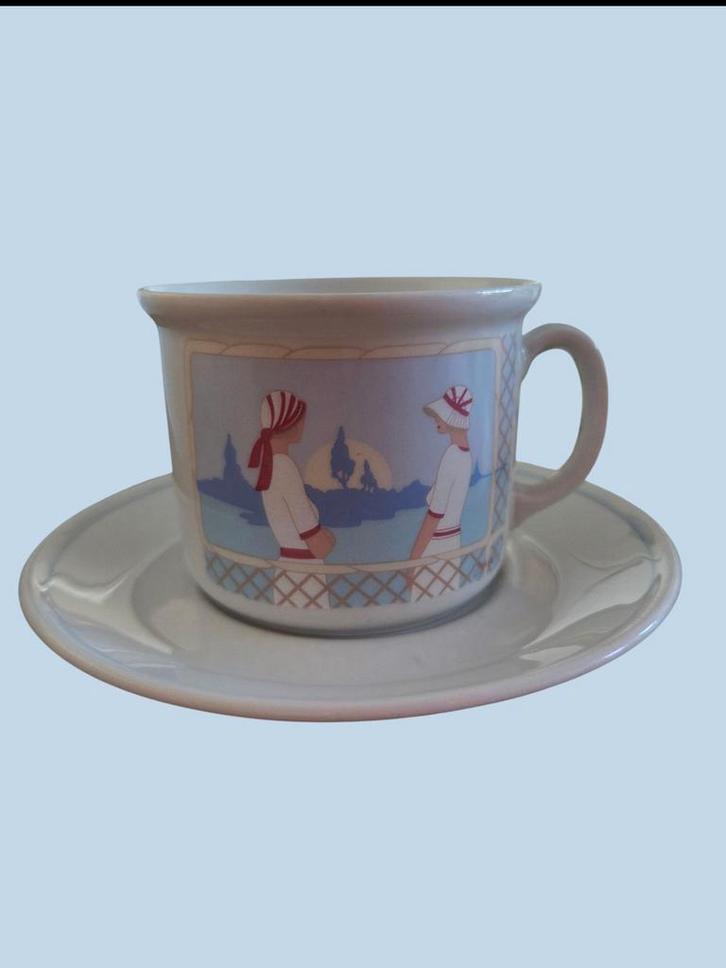 Vintage Kronester Bavaria Kop en Schotel, Huis en Inrichting, Keuken | Servies, Zo goed als nieuw, Kop(pen) en/of Schotel(s), Overige stijlen