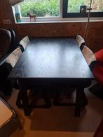 Vintage eettafel, 100 tot 150 cm, ., ., Vier personen