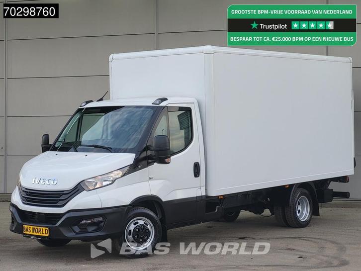 Iveco Daily 35C16 Laadklep Dubbellucht Bakwagen 160PK Airco, Auto's, Bestelauto's, Bedrijf, Te koop, Airconditioning, Centrale vergrendeling