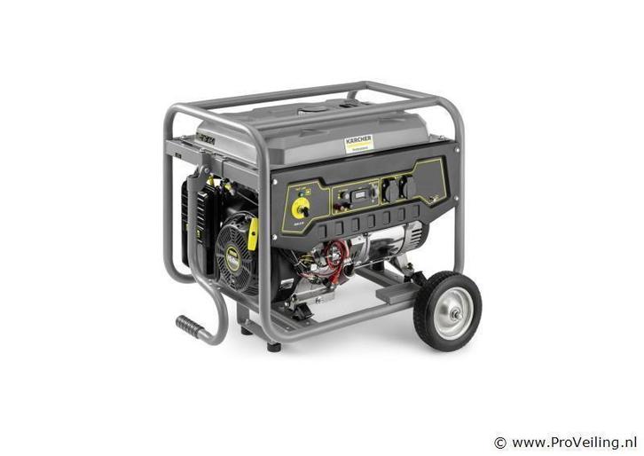 Online Veiling: Karcher PGG 3/1 benzine stroomgenerator, Doe-het-zelf en Verbouw, Aggregaten, Nieuw