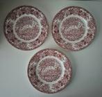 5 borden luneville english style 3 plat en 2 diep, Ophalen of Verzenden