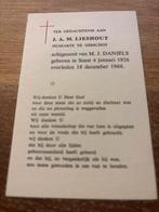 Lieshout J.A.M.- 1926 Soest 1968 -  Oirschot -25326, Ophalen of Verzenden, Bidprentje