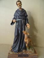 Beeld Franciscus Heilige Franciscus van Assisi 41cm resin, Ophalen of Verzenden, Gebruikt, Beeld(je), Christendom | Katholiek