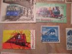 thema postzegels treinen, trams, bussen, Postzegels en Munten, Postzegels | Thematische zegels, Treinen, Ophalen of Verzenden