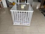 Kinderbox wit, Ophalen of Verzenden, Zo goed als nieuw, Rechthoekig, Boxkleed