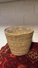 Groot formaat bamboo bloempot, Ophalen, Rond, Aardewerk, Minder dan 25 cm