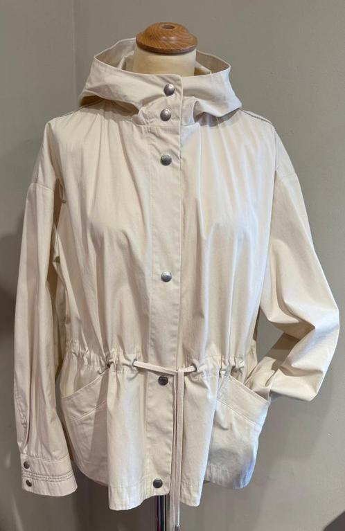 SALE: mooie zomerjas van PESERICO (36), Kleding | Dames, Jassen | Zomer, Zo goed als nieuw, Maat 36 (S), Beige, Ophalen of Verzenden