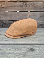 Stetson 6 Panel flat cap linen/cotton - Nieuw - Maat 58, Stetson, Nieuw, Ophalen of Verzenden, Pet