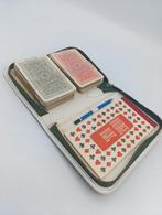 Vintage jaren 60 bridge spel set, compleet, netjes, Hobby en Vrije tijd, Gezelschapsspellen | Kaartspellen, Ophalen of Verzenden