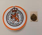 2 stickers van de K.N.V.B., Ophalen of Verzenden, Zo goed als nieuw, Sport