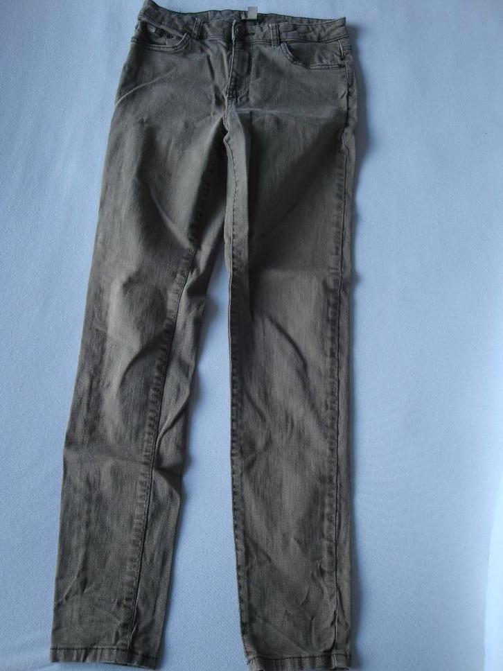 Lange sage groene EDC jeans. Maat 36., Kleding | Dames, Spijkerbroeken en Jeans, Zo goed als nieuw, W28 - W29 (confectie 36), Overige kleuren