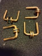 Verschillende deurkrukken in messing en chroom en rvs., Ophalen of Verzenden, Zo goed als nieuw, Koper of Messing, Klink of Kruk