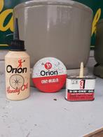 orion olie blikjes, Verzamelen, Merken en Reclamevoorwerpen, Ophalen of Verzenden, Gebruikt, Verpakking