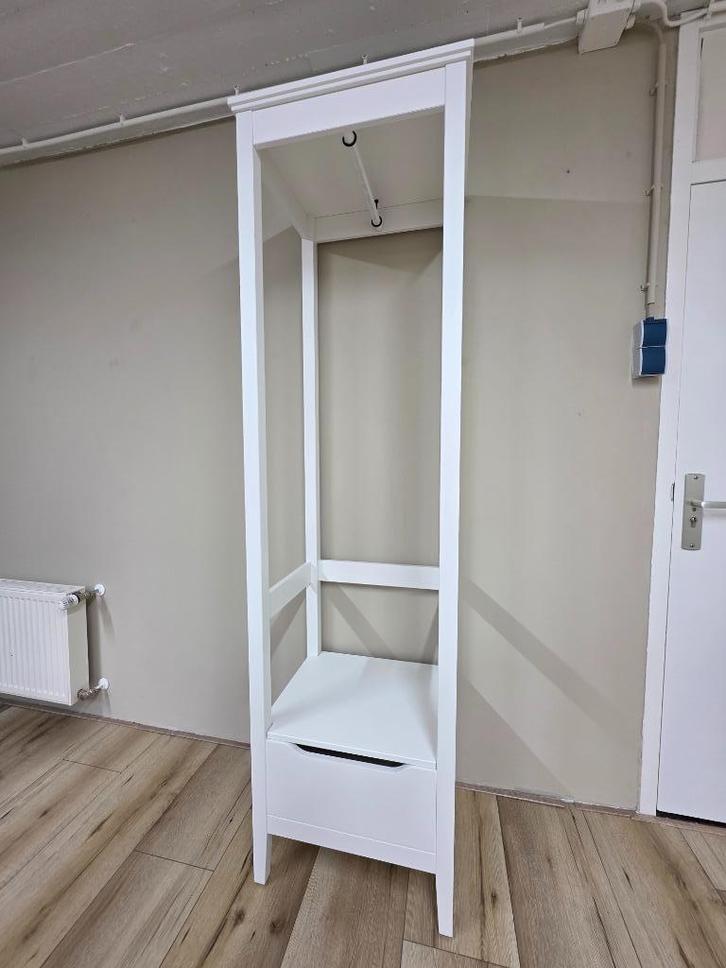 Open kledingkast IDANÄS wit, Huis en Inrichting, Kasten | Kledingkasten, Gebruikt, 200 cm of meer, 50 tot 100 cm, 50 tot 75 cm