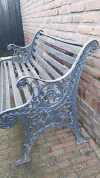 Gietijzeren tuinbank klusproject, Tuin en Terras, Ophalen, Gebruikt, Metaal